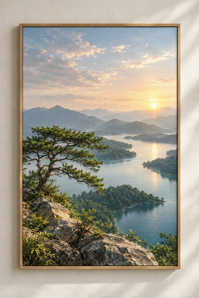 Bộ Tranh Canvas Góc Nhìn Thiên Nhiên – H00423
