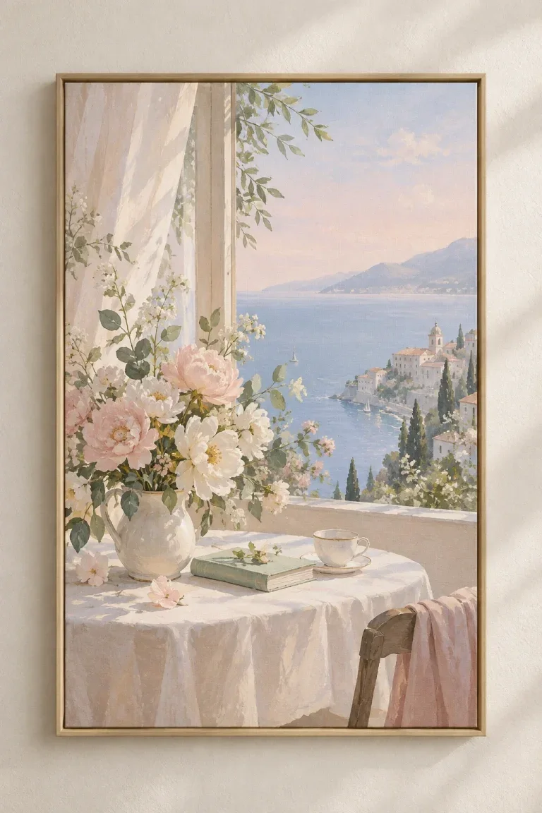Bộ Tranh Canvas Pastel Thanh Lịch & Cảm Hứng - H00318