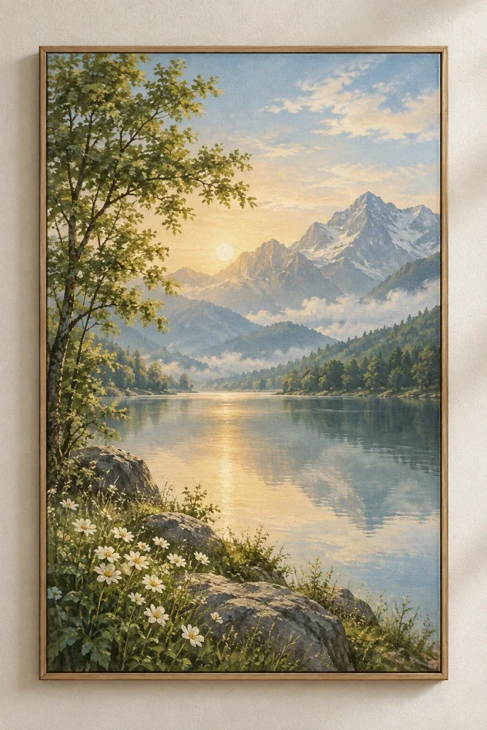 Bộ Tranh Canvas Cảm Hứng Thiên Nhiên – H00316
