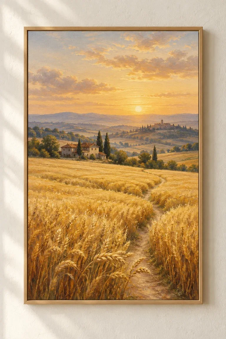Tranh Canvas Golden Field – H00382