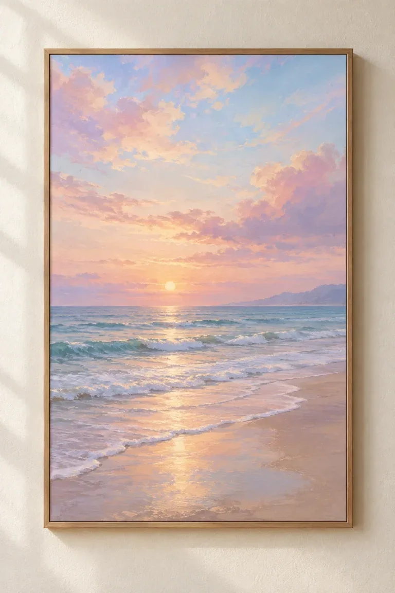 Tranh Canvas Pastel Sky Blend – H00356