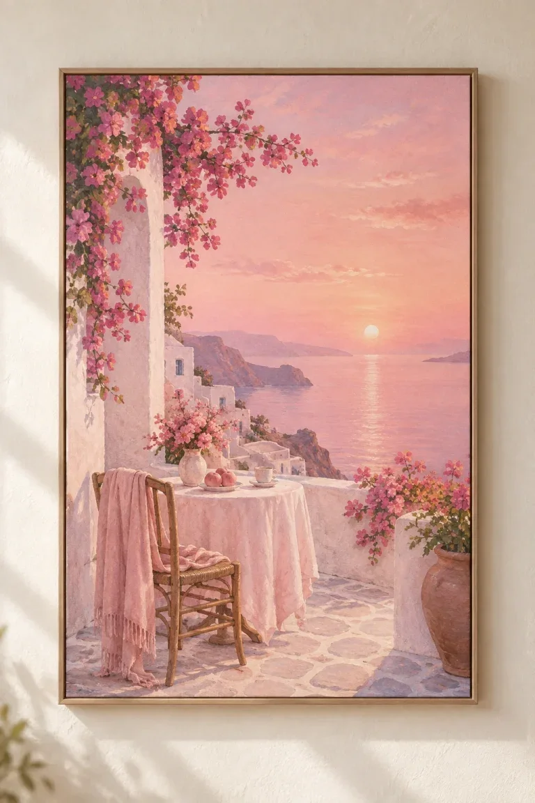 Tranh Canvas Pink Life – H00355