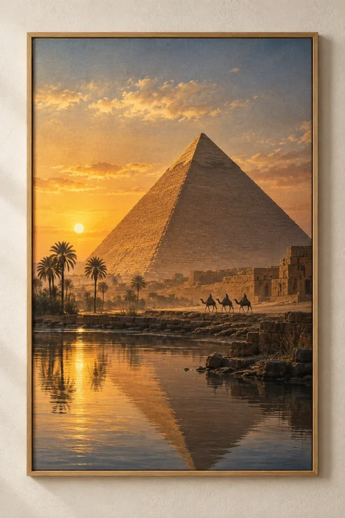 Tranh Canvas Great Pyramid – H00351