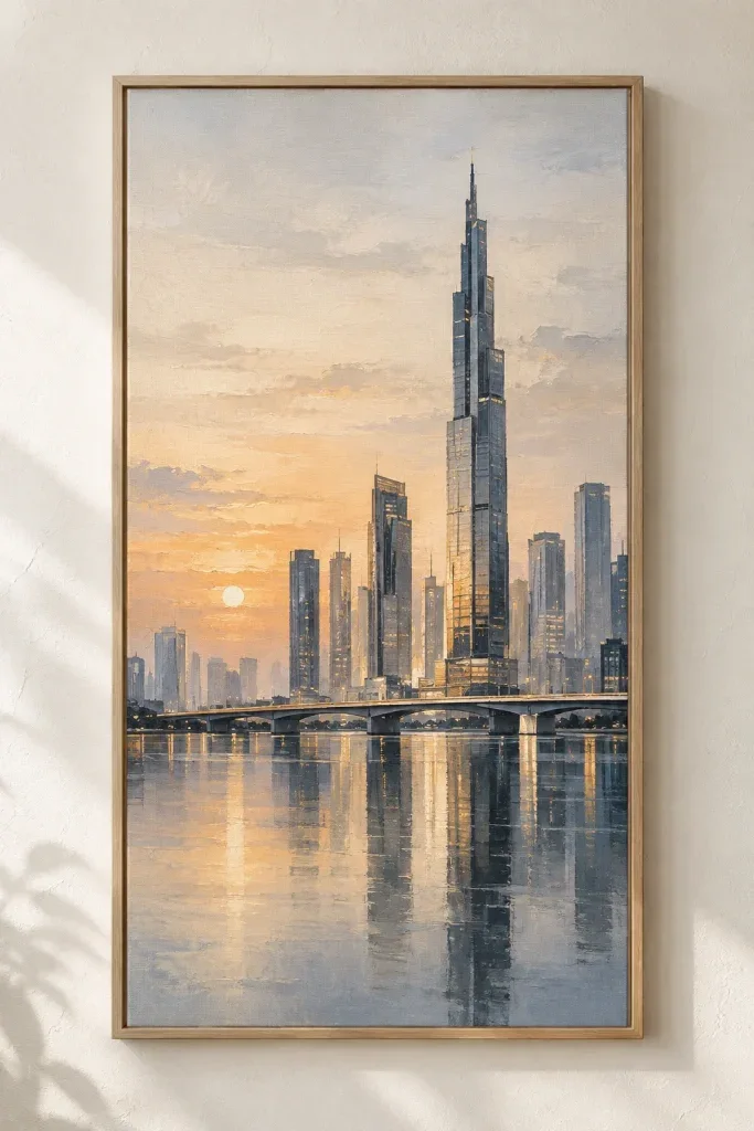 Tranh Canvas Modern Tower – H00326