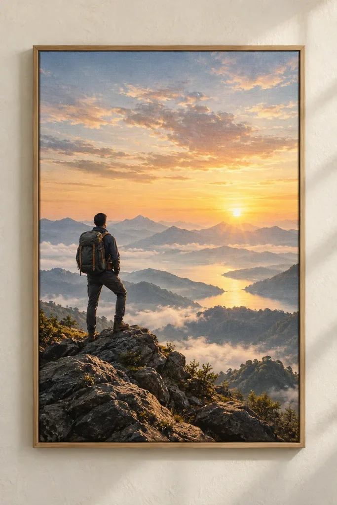 Tranh Canvas Life Motivation – H00315