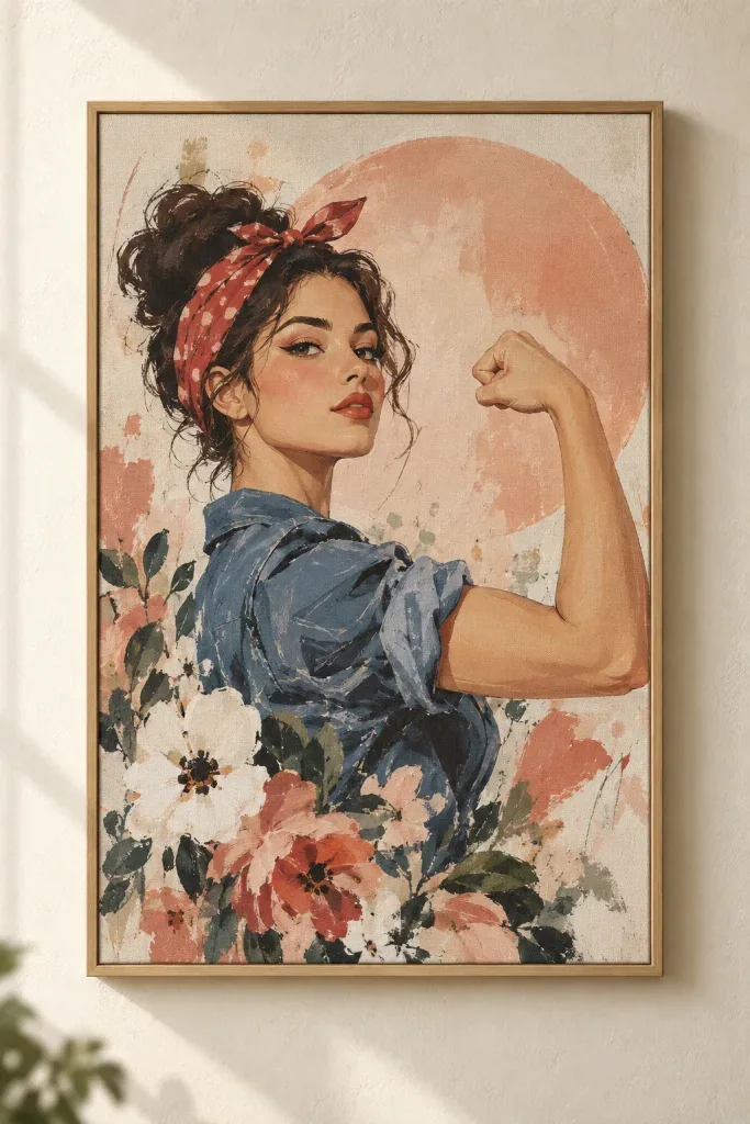 Tranh Canvas Girl Power – H00306