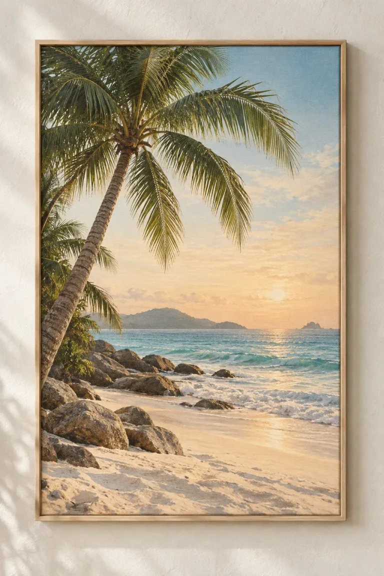 Tranh Canvas Tropical Sand – H002205