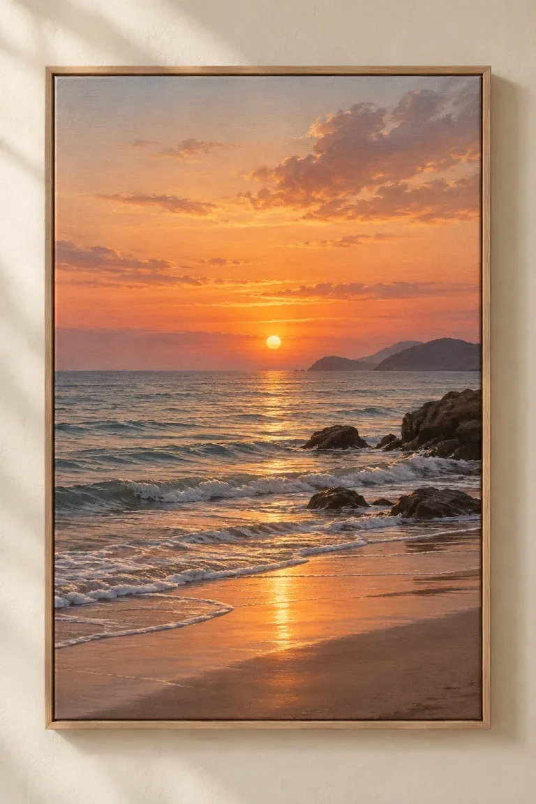 Tranh Canvas Sunset Serenity – H00235
