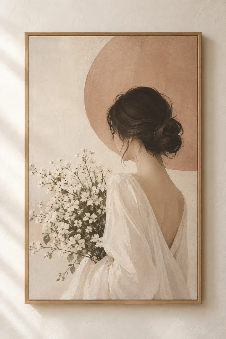 Tranh Canvas Feminine Minimal – H00233