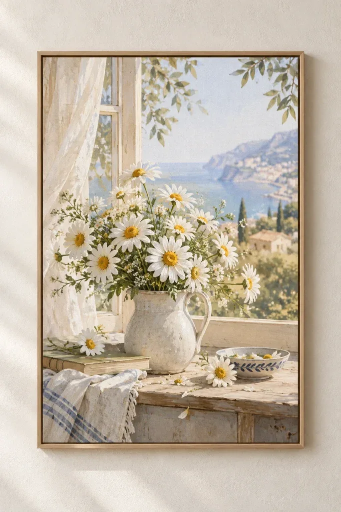 Tranh Canvas Daisy Harmony – H00221