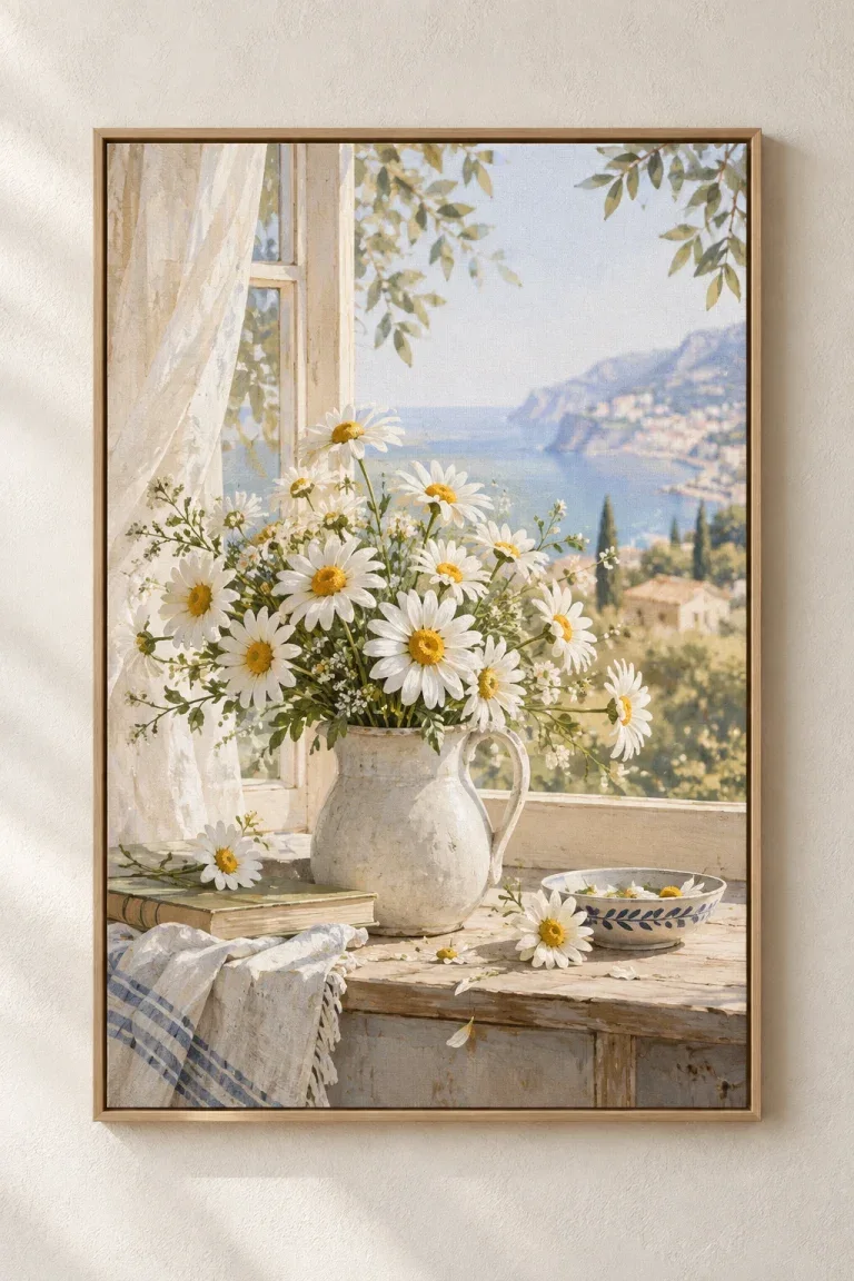 Tranh Canvas Daisy Harmony – H00221