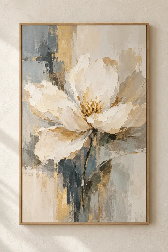 Tranh Canvas Abstract Bloom – H00220