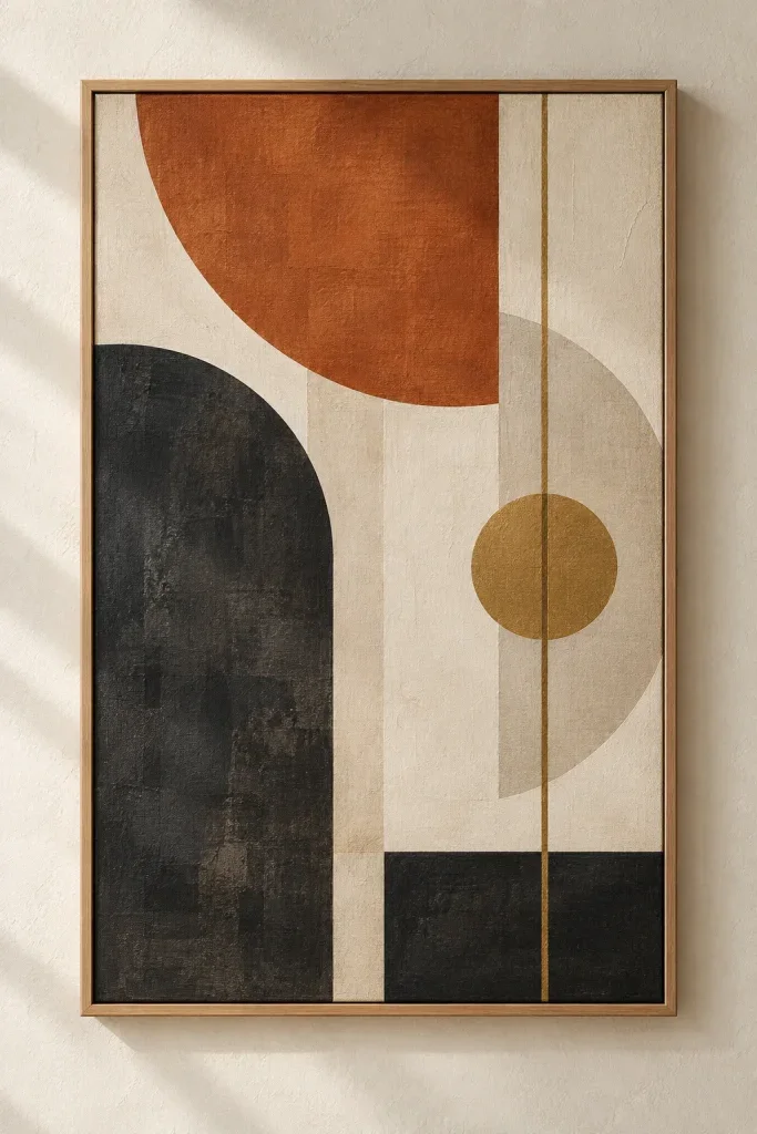 Tranh Canvas Abstract Geometry – H00214