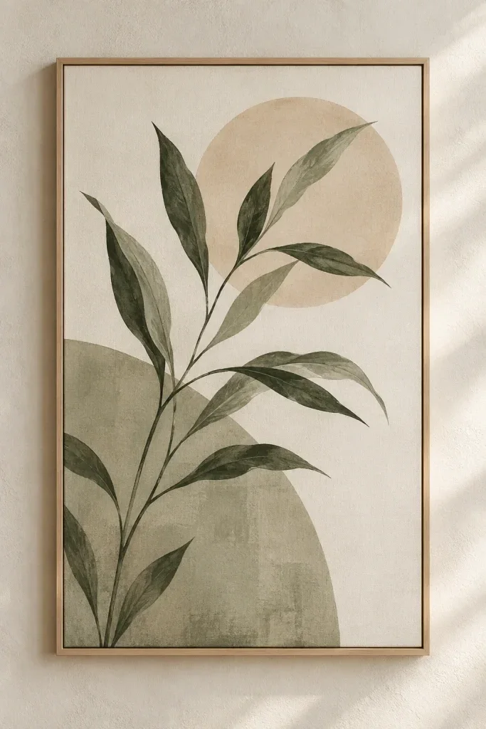 Tranh Canvas Botanical Minimal – H00207