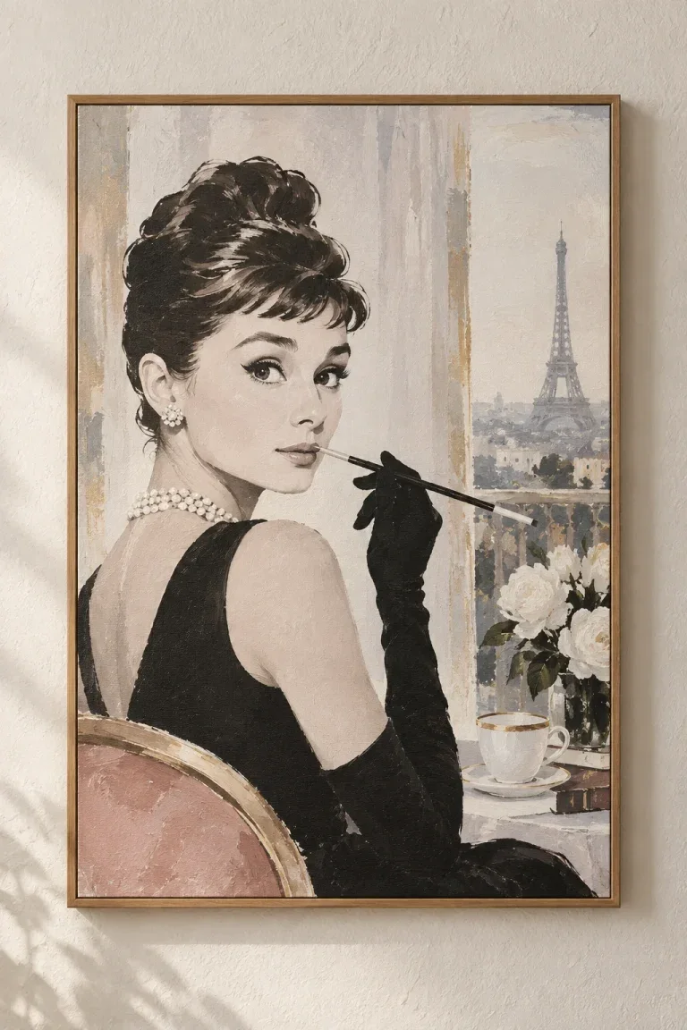 Tranh Canvas Audrey Quote – H00235.2