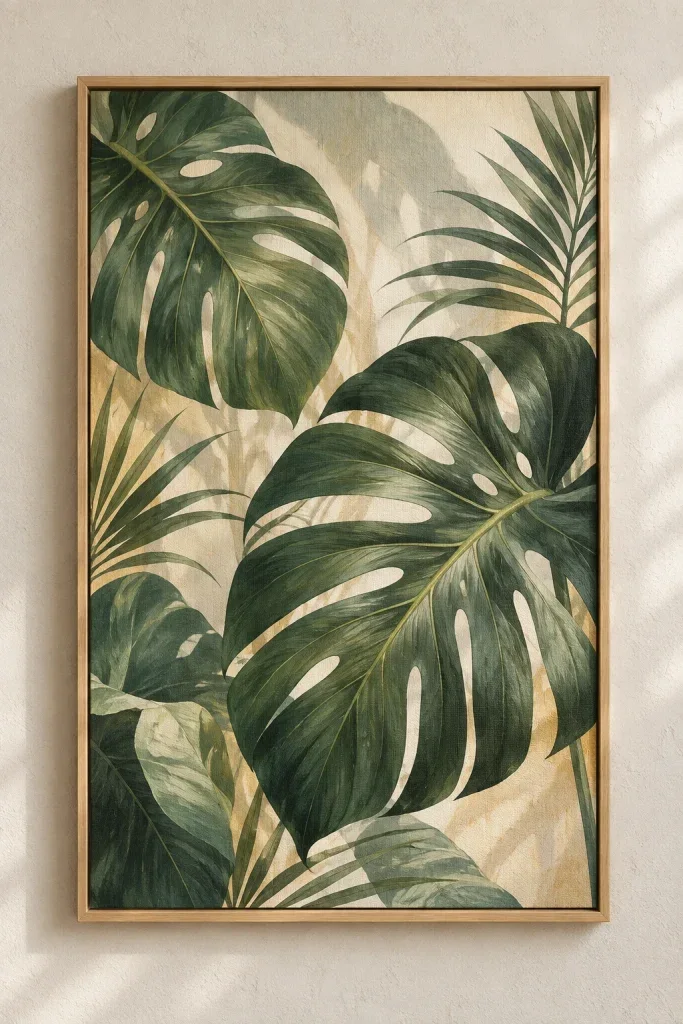 Tranh Canvas Tropical Leaf – H00234.5