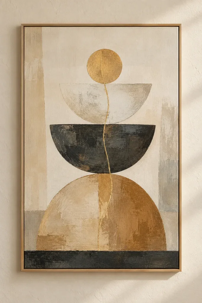 Tranh Canvas Abstract Balance – H00232.2