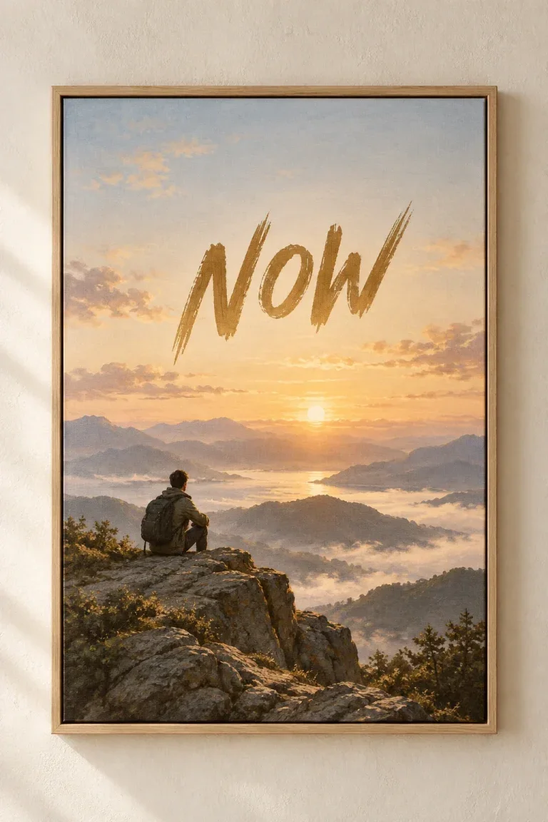 Tranh Canvas Quote NOW – H00231.2