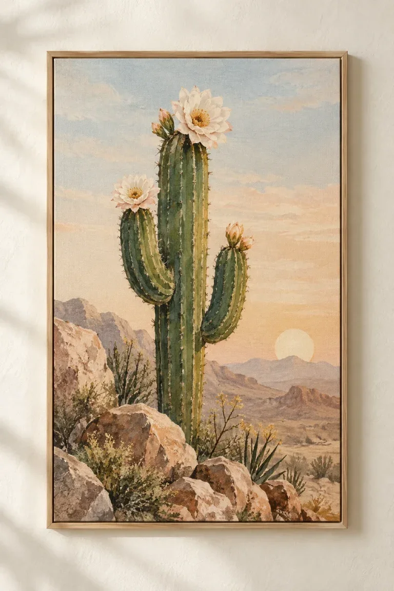 Tranh Canvas Be Strong Like A Cactus – H00227.2