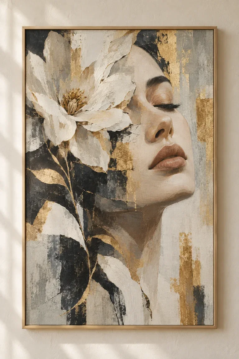 Tranh Canvas Khuôn Mặt Nghệ Thuật – H00216.4