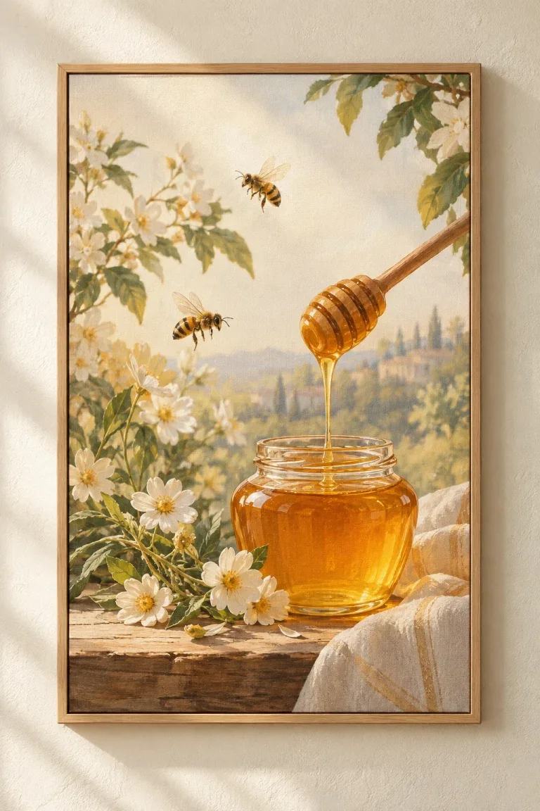 Tranh Canvas Quote Honey – H00207.2